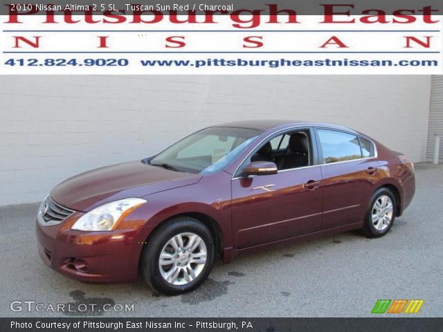 2010 Nissan Altima 2.5 SL in Tuscan Sun Red