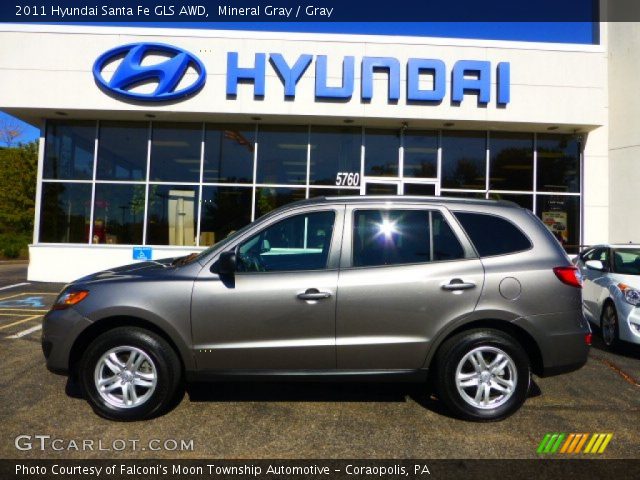 2011 Hyundai Santa Fe GLS AWD in Mineral Gray