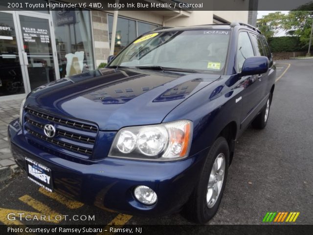 2001 Toyota Highlander V6 4WD in Indigo Ink Blue Metallic