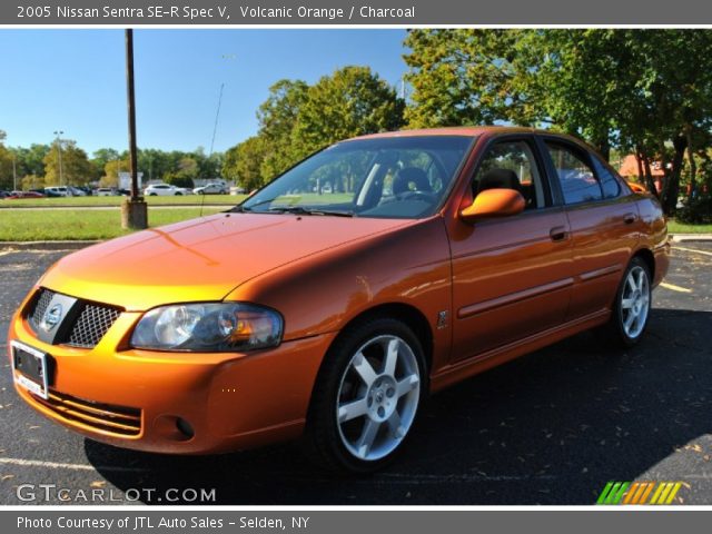 2005 Nissan Sentra SE-R Spec V in Volcanic Orange