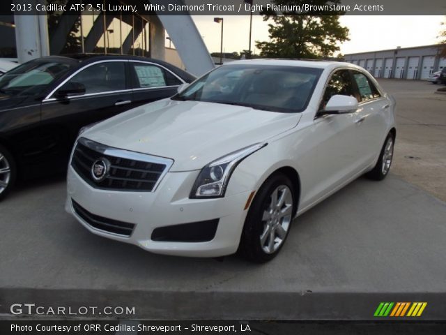 2013 Cadillac ATS 2.5L Luxury in White Diamond Tricoat