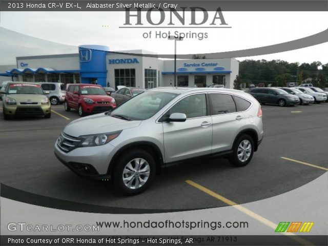 2013 Honda CR-V EX-L in Alabaster Silver Metallic