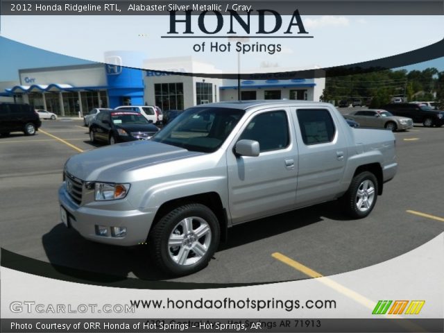 2012 Honda Ridgeline RTL in Alabaster Silver Metallic