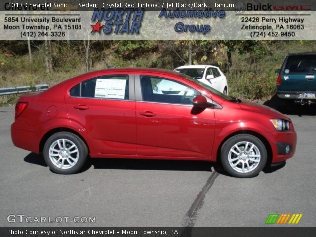 2013 Chevrolet Sonic LT Sedan in Crystal Red Tintcoat