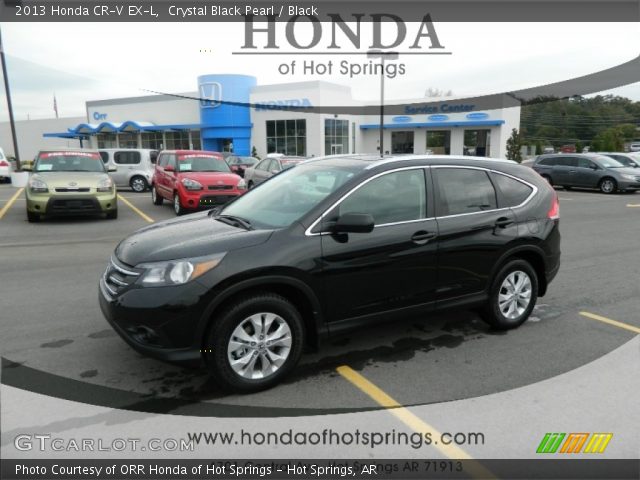 2013 Honda CR-V EX-L in Crystal Black Pearl