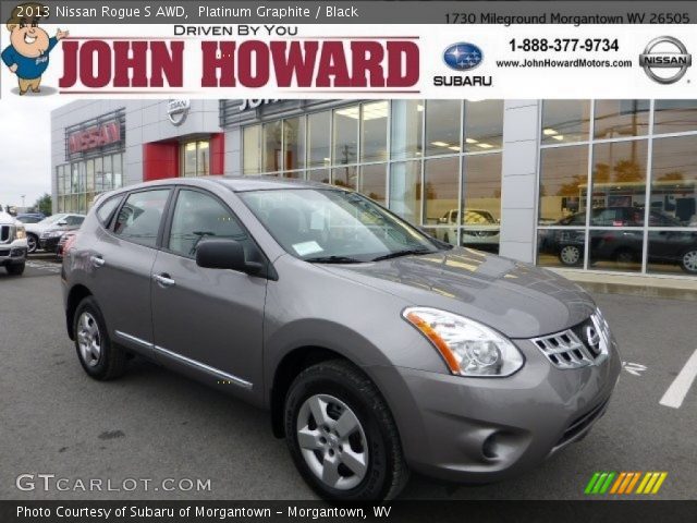 2013 Nissan Rogue S AWD in Platinum Graphite