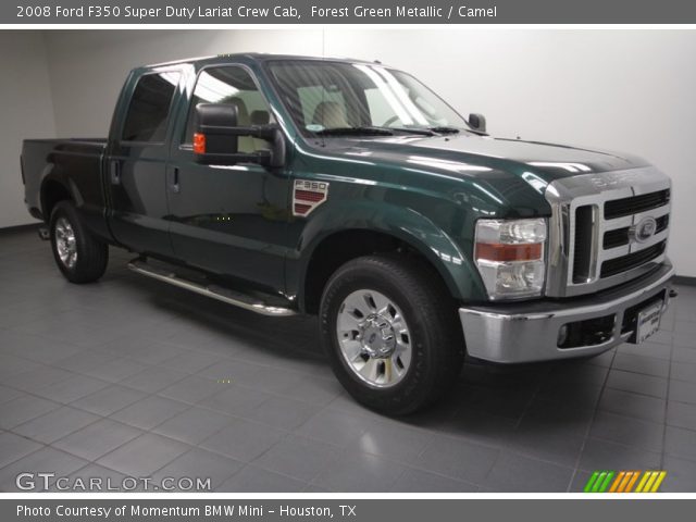 2008 Ford F350 Super Duty Lariat Crew Cab in Forest Green Metallic