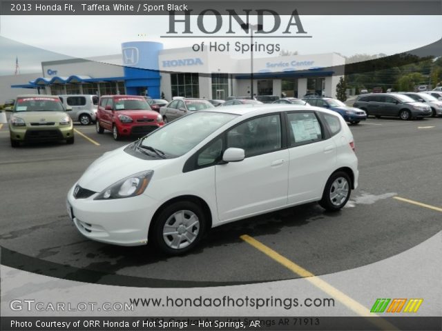 2013 Honda Fit  in Taffeta White