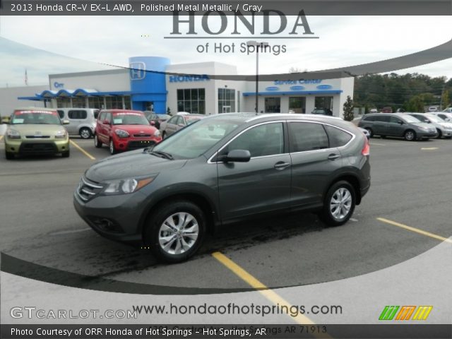 2013 Honda CR-V EX-L AWD in Polished Metal Metallic