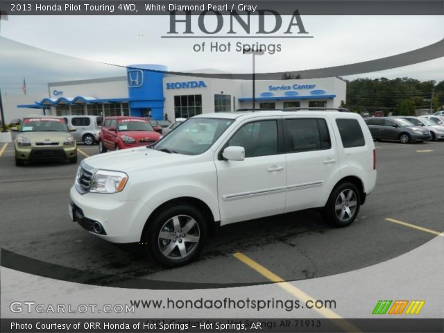 2013 Honda Pilot Touring 4WD in White Diamond Pearl
