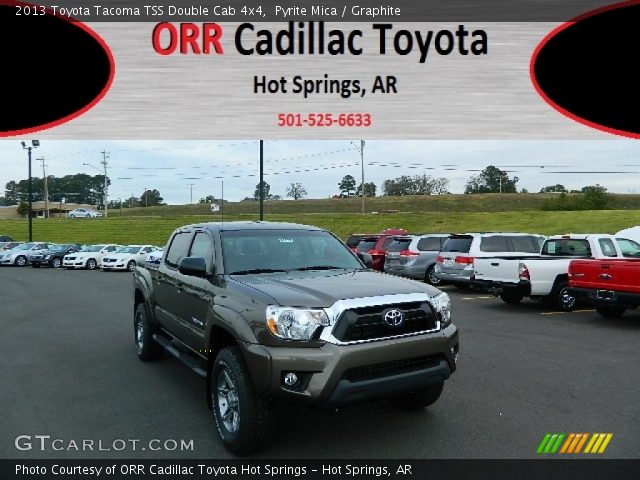 2013 Toyota Tacoma TSS Double Cab 4x4 in Pyrite Mica