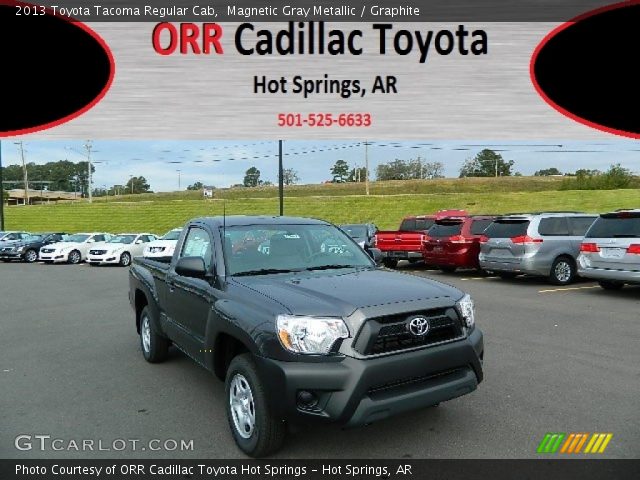 2013 Toyota Tacoma Regular Cab in Magnetic Gray Metallic