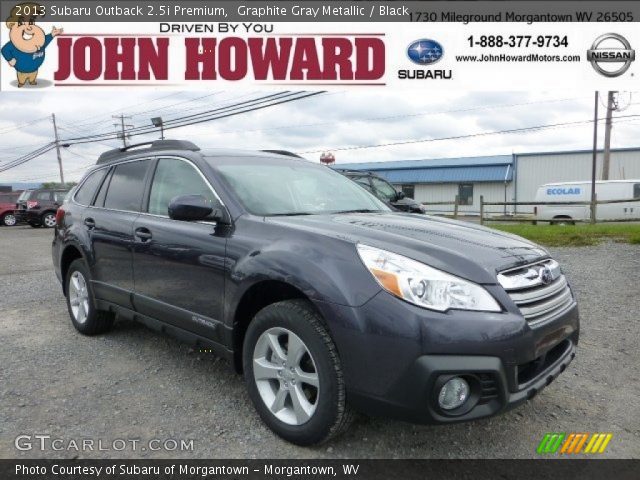 2013 Subaru Outback 2.5i Premium in Graphite Gray Metallic