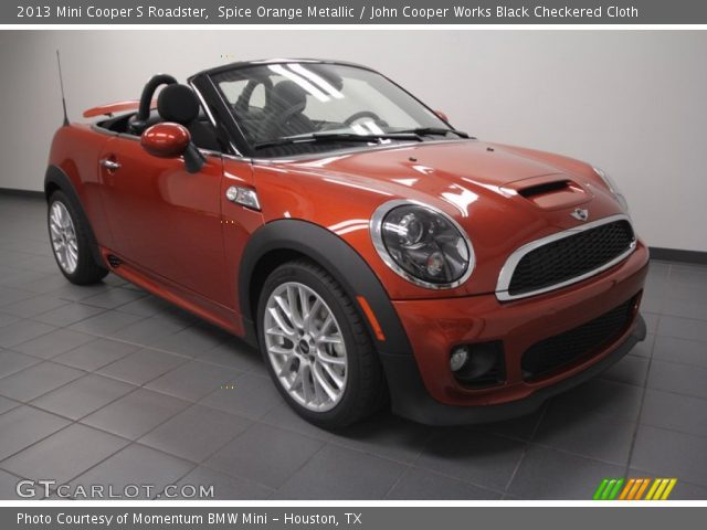 2013 Mini Cooper S Roadster in Spice Orange Metallic