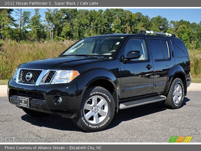 2012 Nissan Pathfinder S in Super Black
