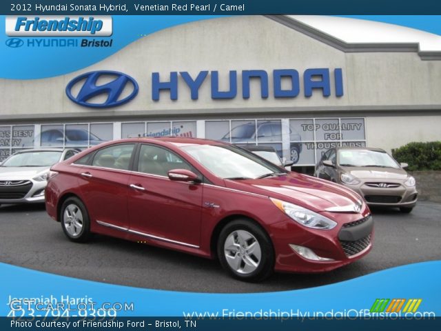 2012 Hyundai Sonata Hybrid in Venetian Red Pearl