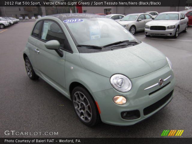 2012 Fiat 500 Sport in Verde Chiaro (Light Green)