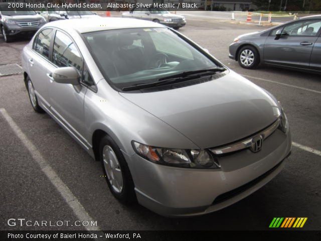 Alabaster silver metallic honda civic #2