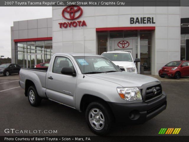 2007 Toyota Tacoma Regular Cab in Silver Streak Mica