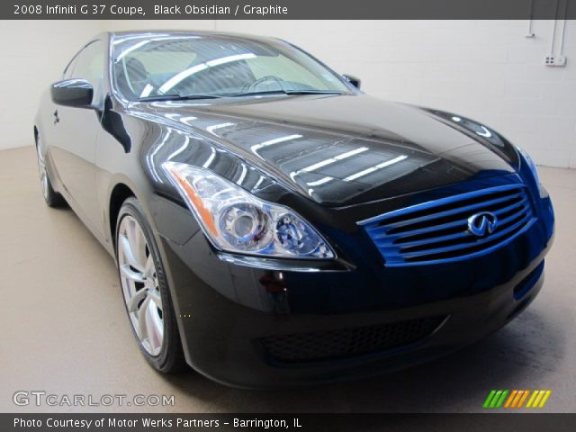 2008 Infiniti G 37 Coupe in Black Obsidian