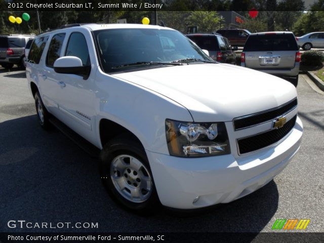 2012 Chevrolet Suburban LT in Summit White