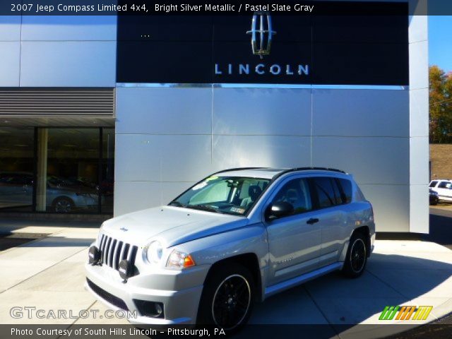2007 Jeep Compass Limited 4x4 in Bright Silver Metallic