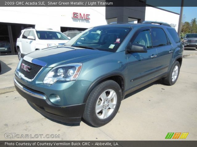 2009 GMC Acadia SLE in Silver Green Metallic
