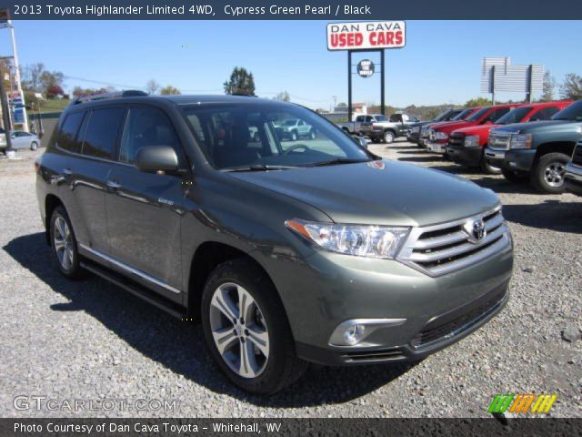 2013 Toyota Highlander Limited 4WD in Cypress Green Pearl