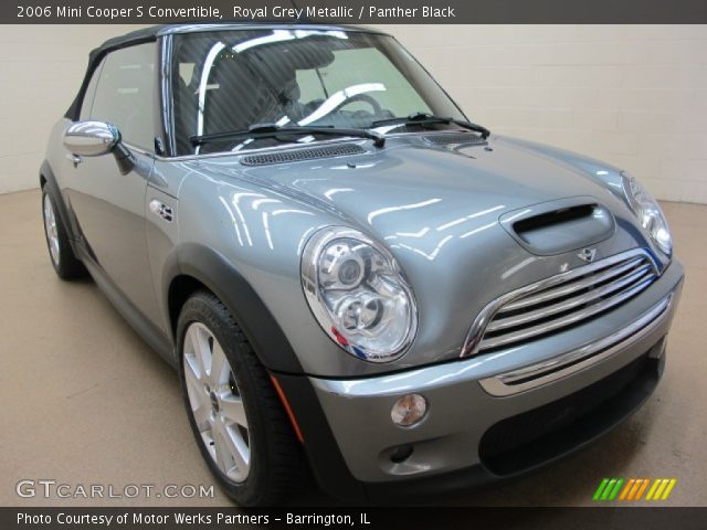 2006 Mini Cooper S Convertible in Royal Grey Metallic