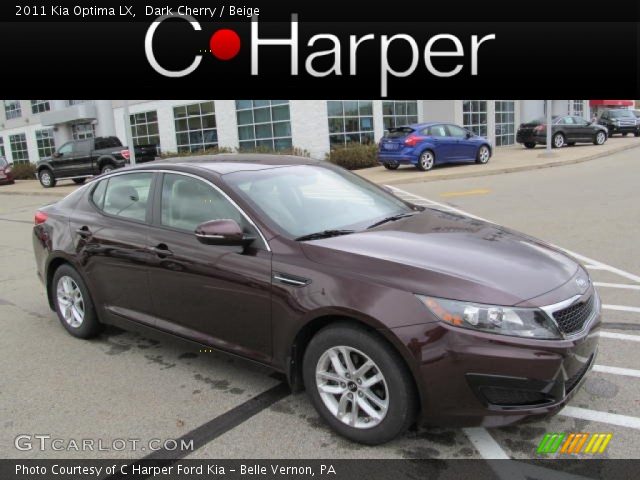 2011 Kia Optima LX in Dark Cherry