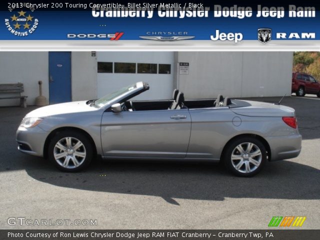 2013 Chrysler 200 Touring Convertible in Billet Silver Metallic