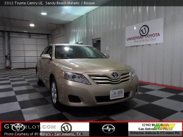 2011 Toyota Camry LE in Sandy Beach Metallic