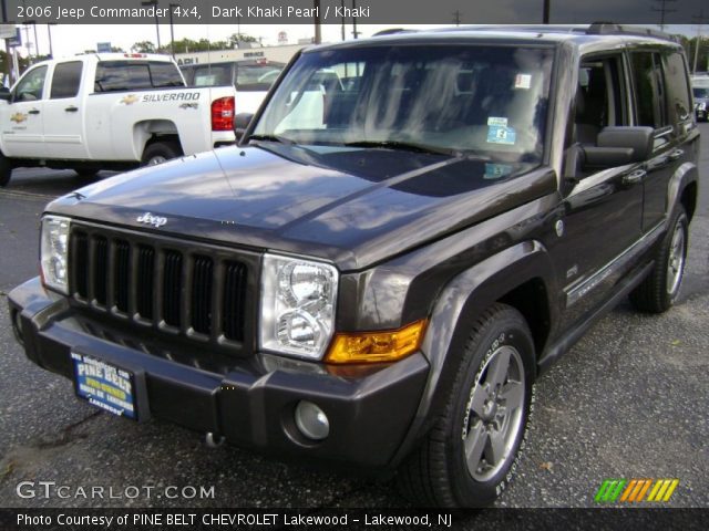 2006 Jeep Commander 4x4 in Dark Khaki Pearl