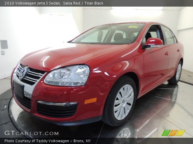 2010 Volkswagen Jetta S Sedan in Salsa Red