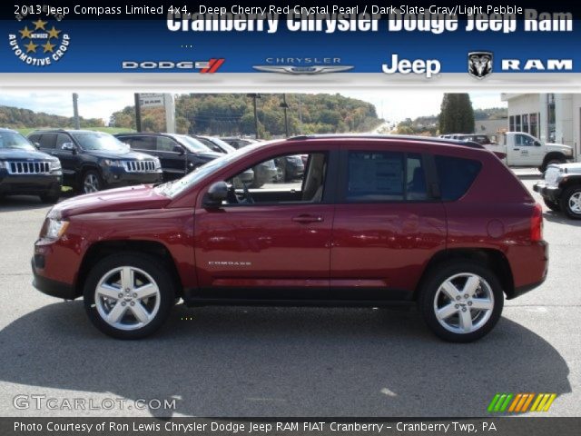 2013 Jeep Compass Limited 4x4 in Deep Cherry Red Crystal Pearl