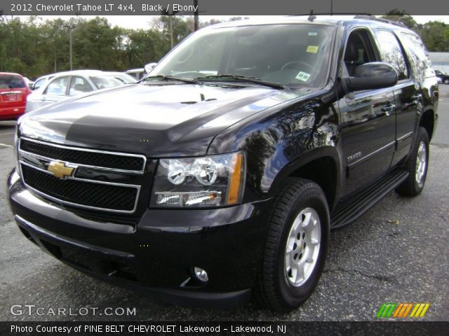 2012 Chevrolet Tahoe LT 4x4 in Black