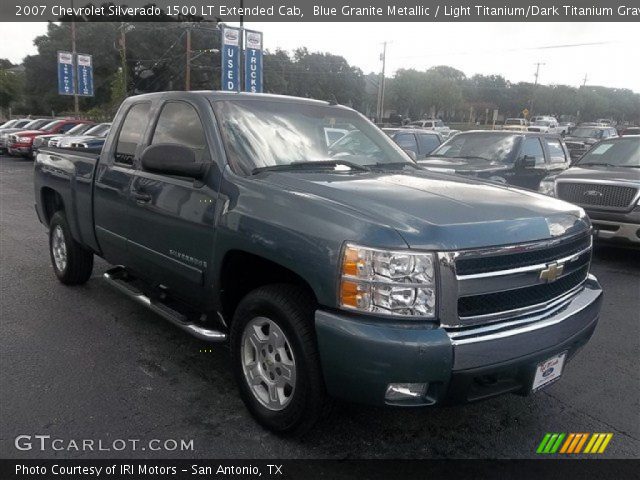 2007 Chevrolet Silverado 1500 LT Extended Cab in Blue Granite Metallic