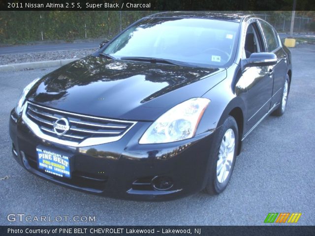 2011 Nissan Altima 2.5 S in Super Black
