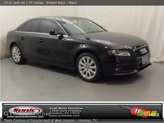 2010 Audi A4 2.0T Sedan in Brilliant Black