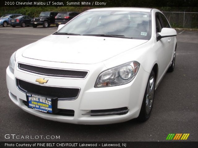 2010 Chevrolet Malibu LT Sedan in Summit White