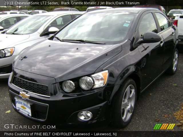 2013 Chevrolet Sonic LTZ Sedan in Black Granite Metallic