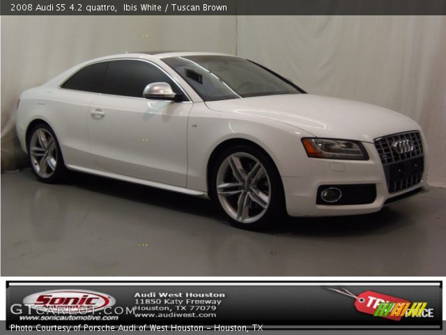 2008 Audi S5 4.2 quattro in Ibis White