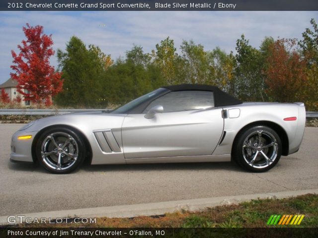 2012 Chevrolet Corvette Grand Sport Convertible in Blade Silver Metallic