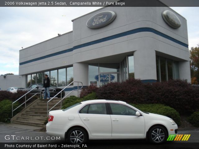 2006 Volkswagen Jetta 2.5 Sedan in Campanella White