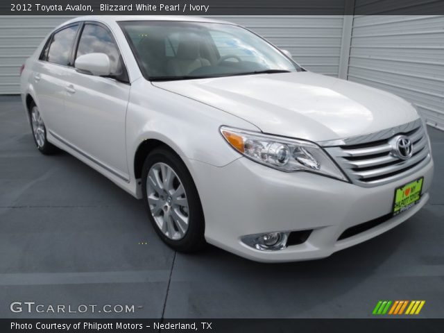 2012 Toyota Avalon  in Blizzard White Pearl
