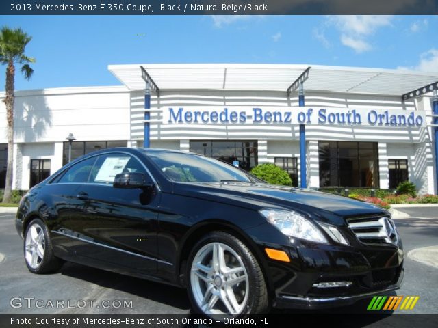 2013 Mercedes-Benz E 350 Coupe in Black