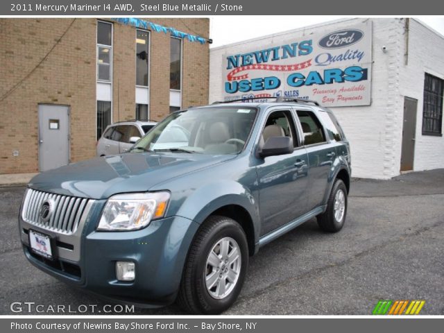 2011 Mercury Mariner I4 AWD in Steel Blue Metallic