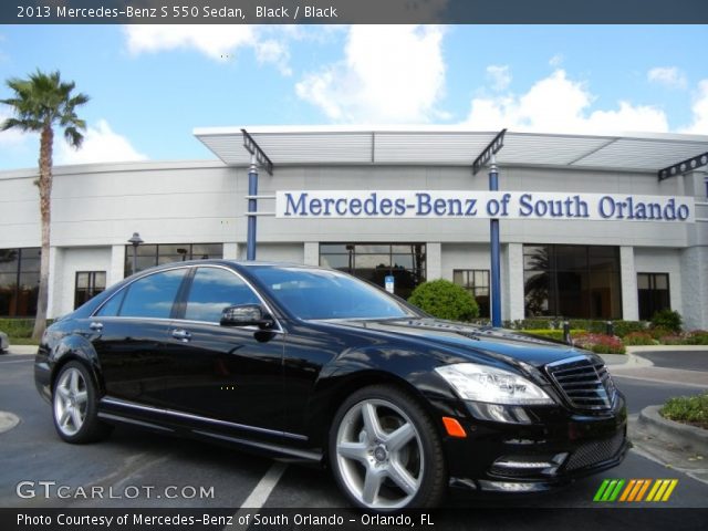 2013 Mercedes-Benz S 550 Sedan in Black
