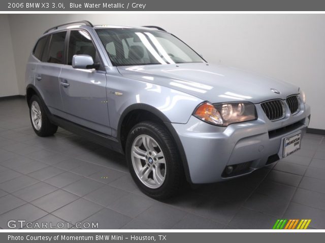 2006 BMW X3 3.0i in Blue Water Metallic