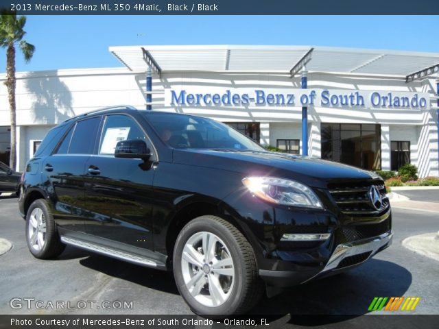 2013 Mercedes-Benz ML 350 4Matic in Black